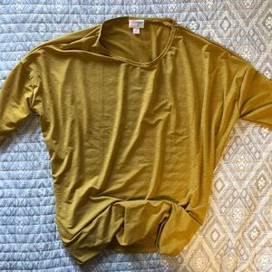 Lularoe Irma M NWOT Goldenrod